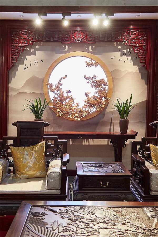 国方家居整装案例告诉你答案OG真人红木整装品牌哪家好(图10)